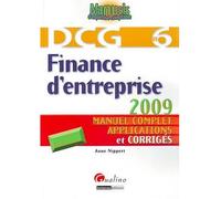 Finance d'entreprise - dcg 6 - Christine Nippert - Gualino Eds - broché - Etude