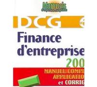 Finance d'entreprise - dcg 6