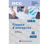 Finance d'entreprise dcg Conforme au nouveau référentiel, à jour de la loi de finances 2024 - Patricia Brault - Fontaine Picard Eds - broché - Scolaire / Universitaire