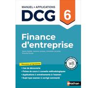 Finance d'entreprise - DCG - Épreuve 6 - Manuel et applications - 2026