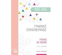 Finance d'entreprise - Fiches de cours: UE 6 du DCG