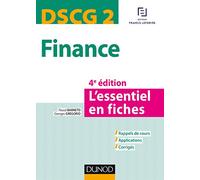 Finance DSCG 2: L'essentiel en fiches