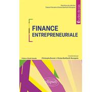Finance entrepreneuriale - Kirsten Burkhardt-Bourgeois - Ellipses - broché - Etude