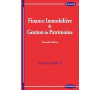Finance Immobiliere et Gestion de Patrimoine
