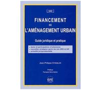 Financement de l'aménagement urbain Jean-Philippe Strebler (Auteur)