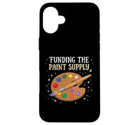 Financement Peinture Artiste Mère Coque pour iPhone 16 Plus