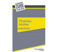 Finances locales - Franck Waserman - Documentation Francaise - broché - Etude