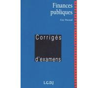 finances publiques