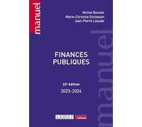 Finances publiques (2023-2024)