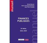 Finances publiques (2024-2025)