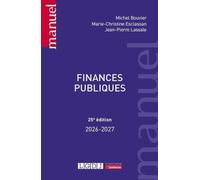 Finances publiques (2025-2026)