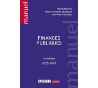 Finances publiques (2025-2026)