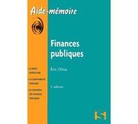 Finances Publiques (3E Édition) Oliva, Eric (Auteur)
