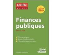 Christophe Sinnassamy – Finances publiques – Édition 2026 – Broché