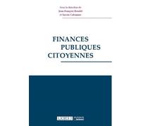 Finances publiques citoyennes - Xavier Cabannes - Lgdj - broché - Etude