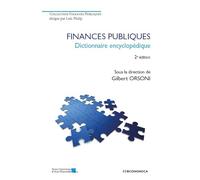 Finances publiques-Dictionnaire encyclopédique