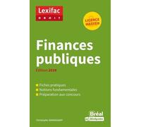 Finances publiques: Édition 2024