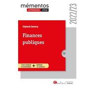 Finances publiques: Élaboration - Exécution - Contrôle (2022-2023)