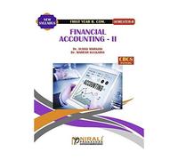Financial Accounting -- Ii