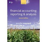 Jennifer Maynard – Financial Accounting, Reporting & Analysis – Livre en VO