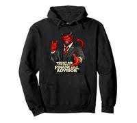 Financial Advisor Devil | Protest Humour No Evil Satan Greed Sweat à Capuche