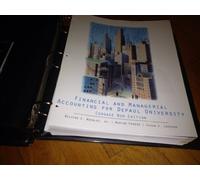 Financial And Managerial Accounting For Depaul University