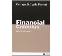Financial calculus. With applications