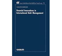 Financial Innovations In International Debt Management