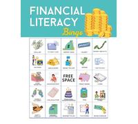 Financial Literacy Bingo: 32-Player Money Management Themed Games for Personal Finance Education, Homeschool Resources, Classroom Lessons, Money Games
