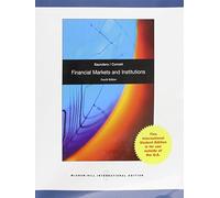 Financial Markets and Institutions - local reprint by Saunders (2008-12-01)