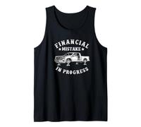 Financial Mistake in Progress Pickup Truck Lover Funny Men Débardeur