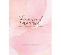 Financial Planner - Undated Yearly, Monthly & Weekly Budget Planner: Money Management, Expense Tracking, Savings & Debt Log | Paper back Letter Size