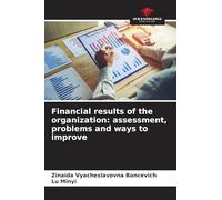 Financial results of the organization: assessment, problems and ways to improve