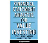 Financial Statement Analysis for Value Investing