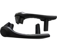 FINAO AUTOPARTS Poignées de bras de porte intérieur noir gauche | Installation facile & qualité OEM | Compatible avec Renault Megane II