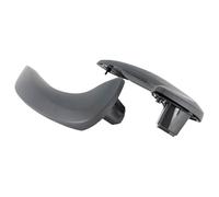 FINAO AUTOPARTS Poignées de bras de porte noir intérieur gauche et droite | Installation facile & qualité OEM | Compatible avec Renault Mégane III et Fluence