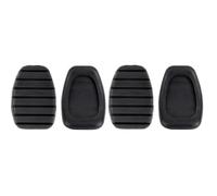 FINAO FRANCE - 2 Couvres-pédales de frein et d'embrayage en caoutchouc pour Renault