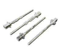 FINAO FRANCE - 4 Axes poignée porte coulissante latérale pour Citroen Berlingo et Peugeot Partner