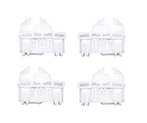 FINAO FRANCE - 4 clips agrafes de réparation lève vitre avant Droite et Gauche pour A4, Polo, Passat, Lupo, Arosa, Ibiza