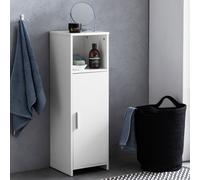 FinBuy Armoire de toilette 30x95,5x30cm Meubles de salle de bain Étagère Moderne