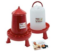 FINCA CASAREJO Pack mangeoire Plastique avec Pieds 16 kg + Abreuvoir Plastique avec Pieds 10 L