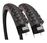 Fincci Pneu BMX 20 Pouces - Pneu 20 x 1.75 Pouces 47-406, Pneus pour Velo Enfant 20, BMX Freestyle, VTT Montagne Bicyclette, Convient pour Velo de Route - 27 TPI