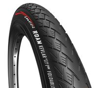 Fincci Pneu Velo 700x32c - Pliable Pneu 28 Pouces, 32-622 avec Protection Antiponcture Anti-Crevaison 1mm pour Vélo de Route, VTT Montagne, Velo électrique, Tournée Bicyclette - Accessoire velo 1 Roam