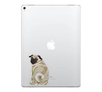 Fincibo 12,7 x 12,7 cm Animal Labrador Retriever Puppy Amovible en Vinyle Stickers pour iPad MacBook pour Ordinateur Portable (ou n'importe Quelle Surface Plane) Carlin