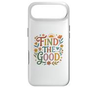 Find Good Uplifting Happy Floral Design Find Your Good Coque pour iPhone Air