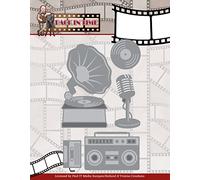 Find It Trading Yvonne Creations Die-Gramophone, Big Guys Back In Time