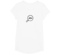 Find Joy Loupe inspirante T-Shirt, Fille, Blanc, L