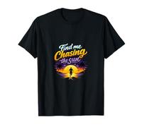 Find Me Chasing The Sun Fête de Vacances permanente T-Shirt
