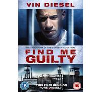 Find Me Guilty (DVD) Vin Diesel Peter Dinklage Ron Silver Linus Roache