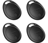 Find My Apple HoloTag Locator 4 pcs - certifié MFI, buzzer (60db), batterie remplaçable, résistant à l'eau